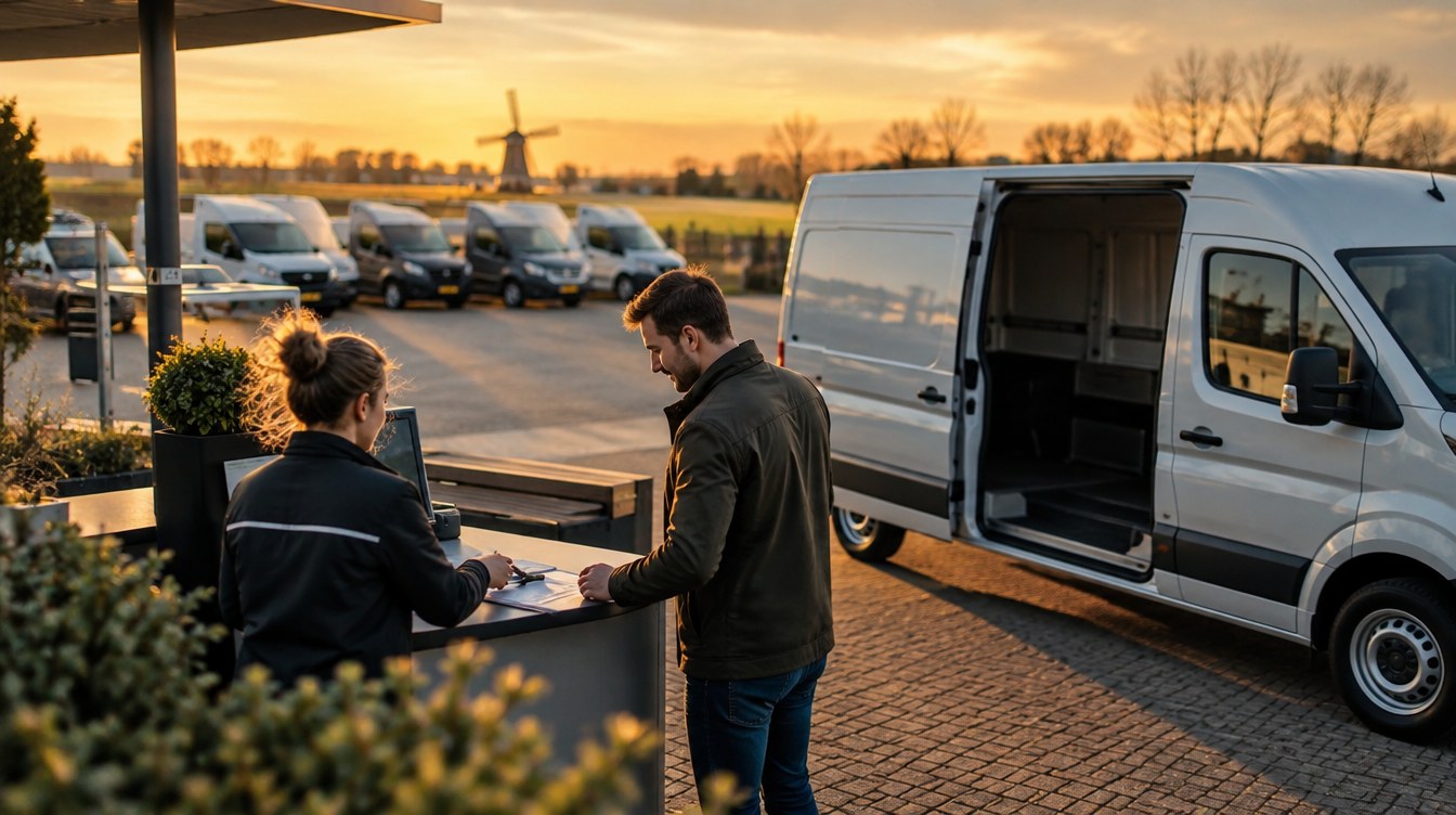 Busje huren in de buurt: bestelbus bij een verhuurder